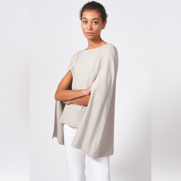 Kal Reiman cape sweater blouse top size small - Picture 1 of 8